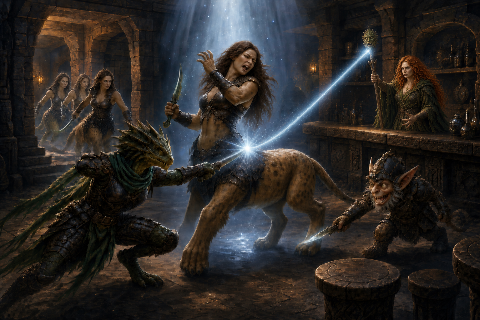 The Lamia kill-box inside the forgotten Hammerguard tavern