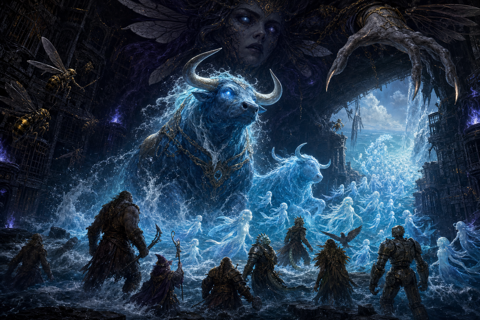 Kasha's prison and the merfolk souls