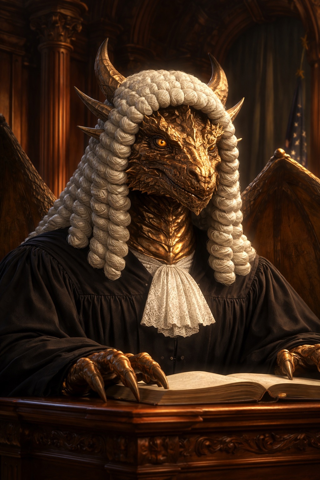 Dragon Judge in Sunserene