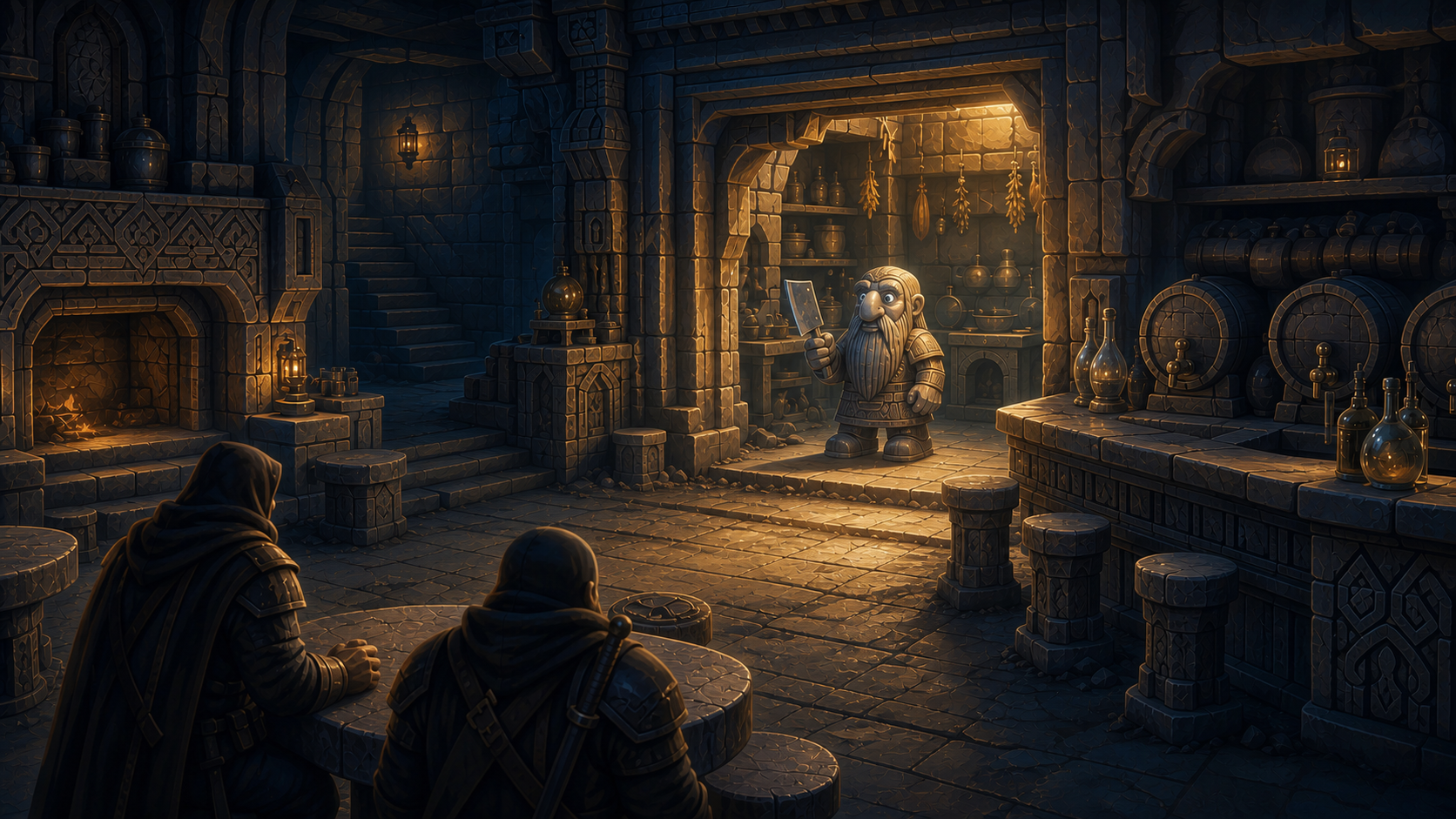 The forgotten Hammerguard tavern and its stone cook